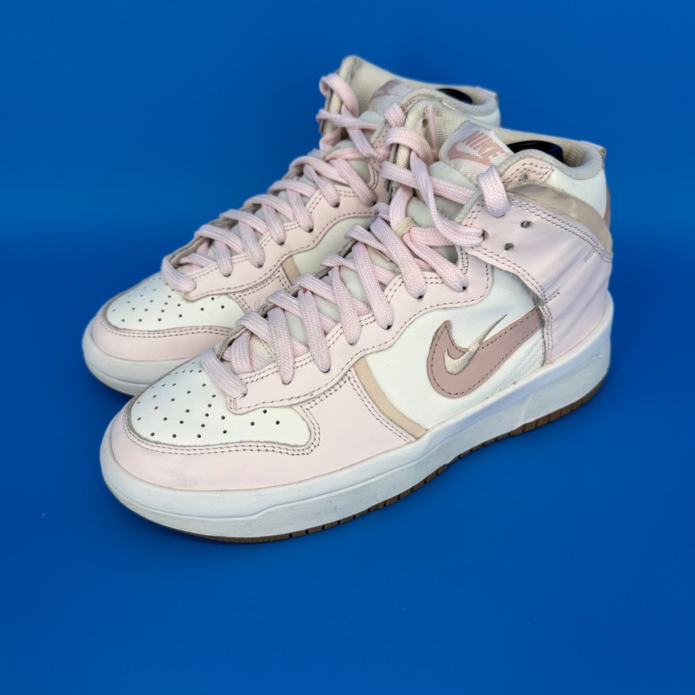 Nike Dunk High Up Sail Light Madder Root Pink DH3718-102 Womens 7